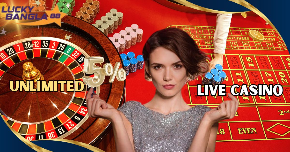 5% unlimited live casino