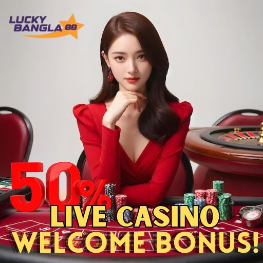 Live Casino 50% Welcome Bonus