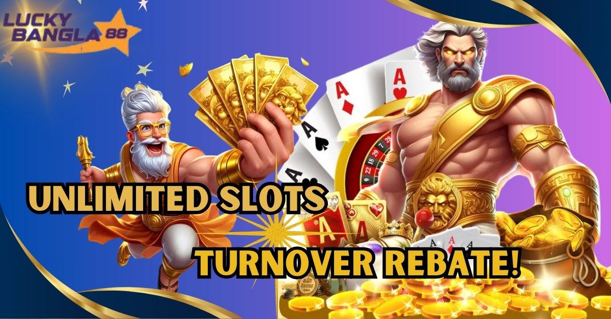 unlimited slots turnover rebates